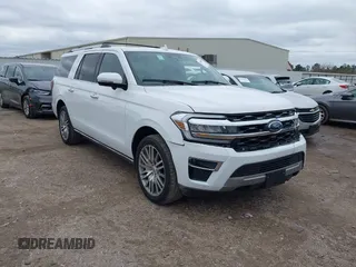 2023 Ford Expedition Max Limited with VIN 1FMJK2A86PEA55771, listed as a IAAI auction lot 41290472 with 39,663 mi miles and . Bid and sale history available at DreamBid. Image 1.