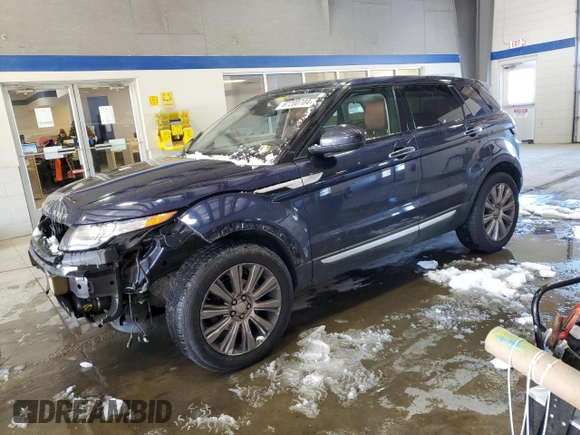 2015 Land Rover Range Rover Evoque Prestige with VIN SALVV2BG3FH984910, listed as a Copart auction lot 87200704 with 87,467 mi miles and Salvage title. Bid and sale history available at DreamBid. Image 1.