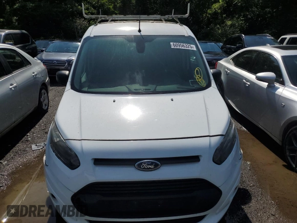 2015 Ford Transit Connect XLT with VIN NM0LS6F71F1188073, listed as a Copart auction lot 60956325 with 153,723 mi miles and Salvage title. Bid and sale history available at DreamBid. Image 5.