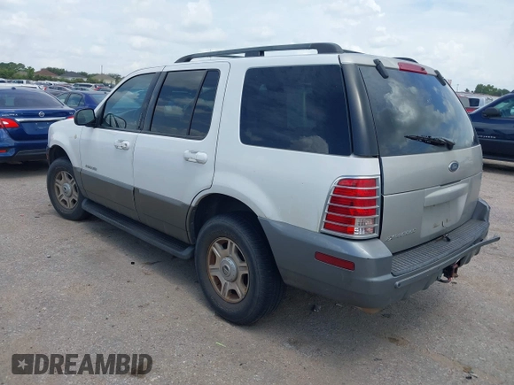 2002 Mercury Mountaineer z VIN 4M2ZU66E72ZJ21747, wystawiony jako IAAI lot #42656153 z przebiegiem 196 835 mil mil oraz . Historia ofert i sprzedaży dostępna na DreamBid. Obrazek 3.