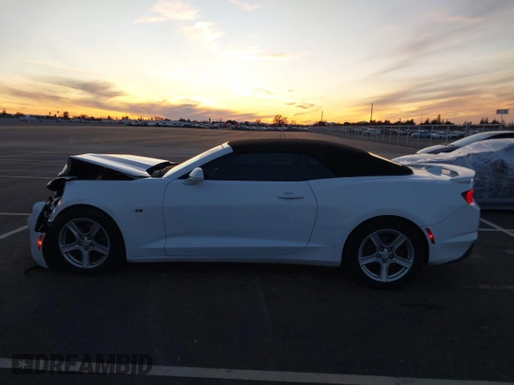 2019 Chevrolet Camaro 1LT with VIN 1G1FB3DXXK0127668, listed as a IAAI auction lot 41226259 with 132,555 mi miles. Bid and sale history available at carsss.com. Image 14.