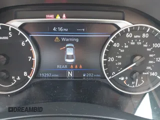 2025 Nissan Altima SV with VIN 1N4BL4DV5SN307592, listed as a IAAI auction lot 42116211 with 19,297 mi miles. Bid and sale history available at carsss.com. Image 15.