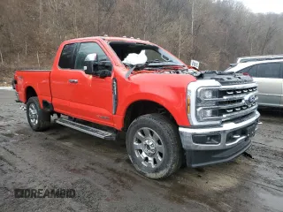 2024 Ford F-350 with VIN 1FT8X3BM1RED45148, listed as a Copart auction lot 42308275 with Not provided miles and Salvage title. Bid and sale history available at DreamBid. Image 4.