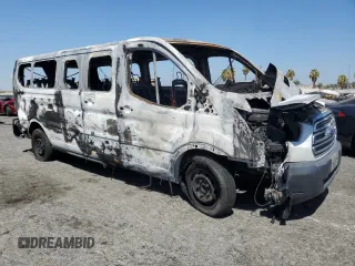 2019 Ford Transit Passenger XL with VIN 1FBZX2ZM4KKA05654, listed as a Copart auction lot 67371604 with Not Provided miles and Non Repairable. Bid and sale history available at carsss.com. Image 4.