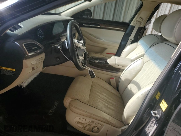 2017 Genesis G90 Premium z VIN KMHG34JA8HU027869, wystawiony jako Copart lot #59992215 z przebiegiem 143 421 mil mil oraz Czysty tytuł • Clean title. Historia ofert i sprzedaży dostępna na DreamBid. Obrazek 7.