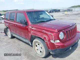 2016 Jeep Patriot Sport with VIN 1C4NJPBBXGD649849, listed as a IAAI auction lot 42478629 with 172,000 mi miles and . Bid and sale history available at DreamBid. Image 1.