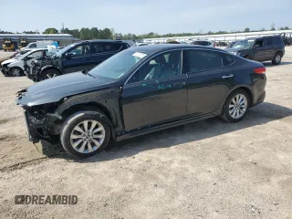 2016 Kia Optima EX with VIN 5XXGU4L31GG096388, listed as a Copart auction lot 51215575 with 110,428 mi miles and Salvage title. Bid and sale history available at DreamBid. Image 1.