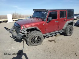 2012 Jeep Wrangler Unlimited Rubicon with VIN 1C4HJWFG6CL109735, listed as a Copart auction lot 50201085 with 107,312 mi miles and Salvage title. Bid and sale history available at DreamBid. Image 1.