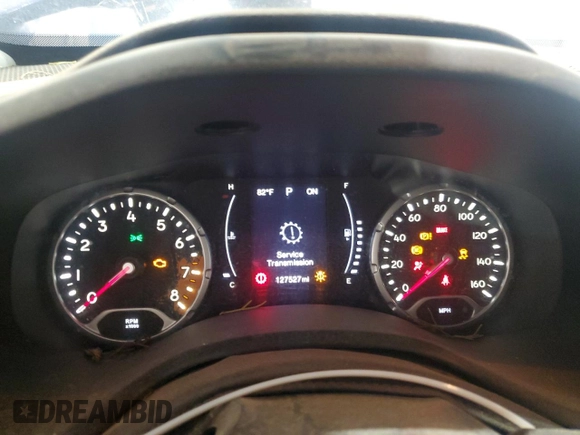 2017 Jeep Renegade Latitude z VIN ZACCJABB2HPG25231, wystawiony jako Copart lot #50335575 z przebiegiem 127 527 mil mil oraz Szkoda całkowita • Salvage title. Historia ofert i sprzedaży dostępna na DreamBid. Obrazek 9.