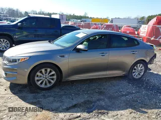 2016 Kia Optima EX with VIN 5XXGU4L3XGG052034, listed as a IAAI auction lot 41506088 with 87,509 mi miles and . Bid and sale history available at DreamBid. Image 15.