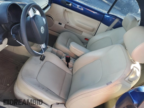 2007 Volkswagen Beetle with VIN 3VWRG31Y97M422331, listed as a Copart auction lot 87247104 with Not provided miles and Clean title. Bid and sale history available at DreamBid. Image 7.