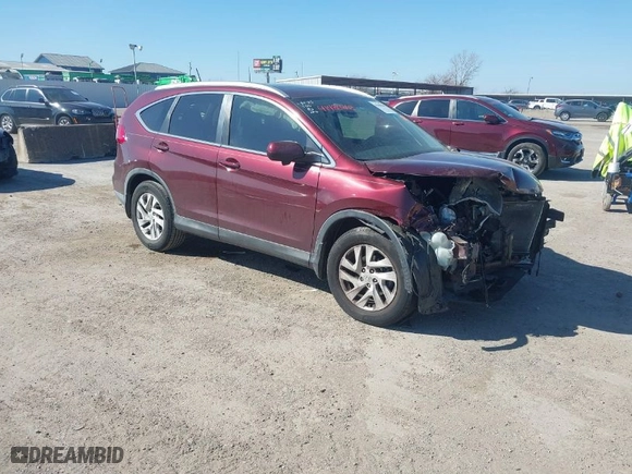 2016 Honda CR-V EX-L with VIN 2HKRM3H78GH509247, listed as a IAAI auction lot 41480868 with 87,292 mi miles. Bid and sale history available at carsss.com. Image 1.
