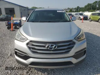 2017 Hyundai Santa Fe 2.4L z VIN 5XYZTDLB5HG403447, wystawiony jako Copart lot #59773385 z przebiegiem 87 754 mil mil oraz Czysty tytuł • Clean title. Historia ofert i sprzedaży dostępna na DreamBid. Obrazek 5.