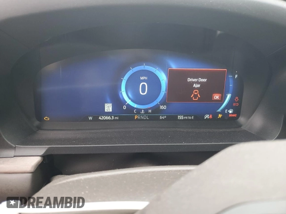 2023 Ford Explorer Platinum with VIN 1FM5K8HC2PGA06425, listed as a Copart auction lot 57031375 with 42,066 mi miles and Clean title. Bid and sale history available at DreamBid. Image 9.