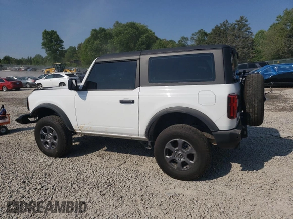 2022 Ford Bronco with VIN 1FMDE5AH1NLB73967, listed as a Copart auction lot 53656255 with 31,508 mi miles and Clean title. Bid and sale history available at DreamBid. Image 2.