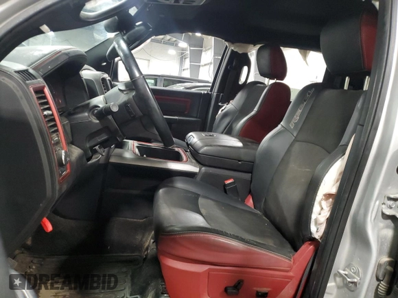 2017 Ram 1500 Rebel with VIN 1C6RR7YT4HS522710, listed as a Copart auction lot 51519335 with 208,742 mi miles and Salvage title. Bid and sale history available at DreamBid. Image 7.