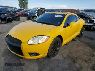 2009 Mitsubishi Eclipse GS with VIN 4A3AK24F89E021202, listed as a Copart auction lot 74162734 with 95,719 mi miles and Salvage Title. Bid and sale history available at carsss.com. Image 1.