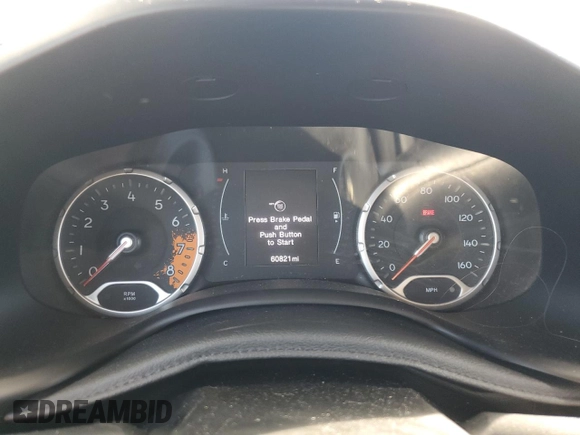 2018 Jeep Renegade Sport with VIN ZACCJAAB8JPG70147, listed as a Copart auction lot 52052215 with 60,821 mi miles and Salvage title. Bid and sale history available at DreamBid. Image 9.
