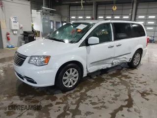 2015 Chrysler Town & Country Touring with VIN 2C4RC1BG0FR628721, listed as a IAAI auction lot 41101486 with 125,942 mi miles. Bid and sale history available at carsss.com. Image 2.