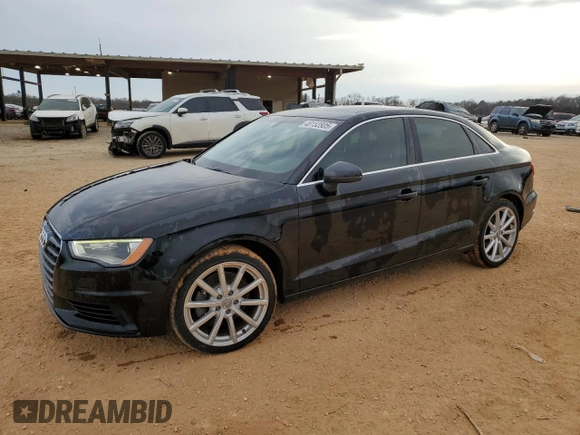 2015 Audi A3 1.8T Premium with VIN WAUACGFF0F1006185, listed as a Copart auction lot 48152805 with 146,512 mi miles and Salvage Title. Bid and sale history available at carsss.com. Image 1.