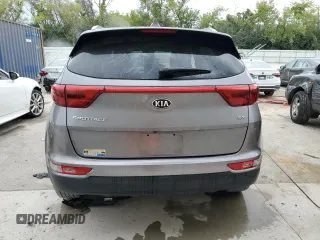 2017 Kia Sportage EX with VIN KNDPNCAC7H7053792, listed as a Copart auction lot 69801424 with 126,077 mi miles and Non repairable. Bid and sale history available at DreamBid. Image 6.
