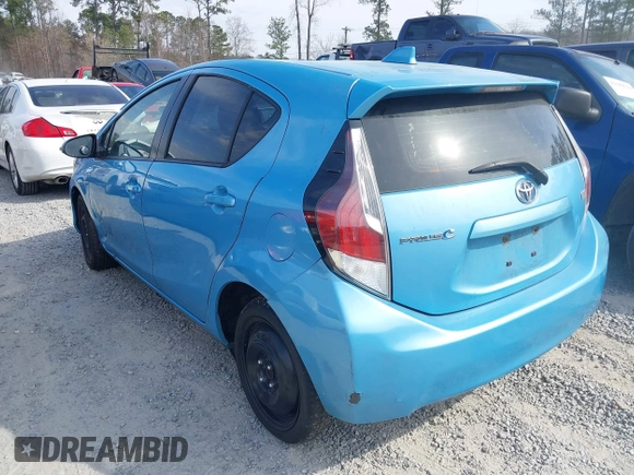 2015 Toyota Prius One with VIN JTDKDTB30F1104223, listed as a IAAI auction lot 41693628 with 194,671 mi miles and . Bid and sale history available at DreamBid. Image 3.