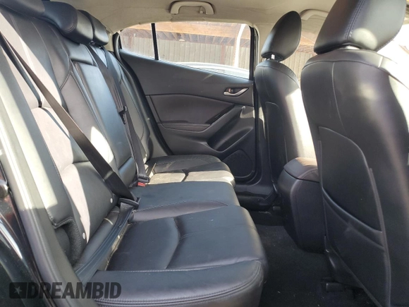 2017 Mazda 3 Touring with VIN 3MZBN1L7XHM102386, listed as a Copart auction lot 48802165 with 128,404 mi miles and Salvage Title. Bid and sale history available at carsss.com. Image 10.