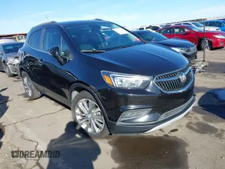 2019 Buick Encore Preferred with VIN KL4CJASB2KB765131, listed as a IAAI auction lot 41200602 with 87,369 mi miles. Bid and sale history available at carsss.com. Image 1.