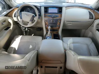 2012 Infiniti QX56 8-passenger with VIN JN8AZ2NDXC9716412, listed as a Copart auction lot 78331614 with 198,909 mi miles and Clean Title. Bid and sale history available at carsss.com. Image 8.