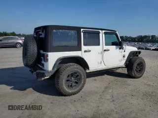 2016 Jeep Wrangler Unlimited Sport with VIN 1C4BJWDG0GL187779, listed as a Copart auction lot 62480015 with 109,296 mi miles and Salvage title. Bid and sale history available at DreamBid. Image 3.