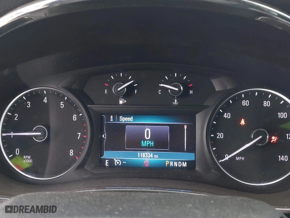 2019 Buick Encore Preferred with VIN KL4CJESB9KB847851, listed as a IAAI auction lot 41378018 with 118,334 mi miles. Bid and sale history available at carsss.com. Image 7.