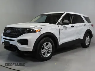 2022 Ford Explorer with VIN 1FMSK8BB6NGB31749, listed as a Copart auction lot 45394945 with 16,168 mi miles and Salvage Title. Bid and sale history available at carsss.com. Image 2.