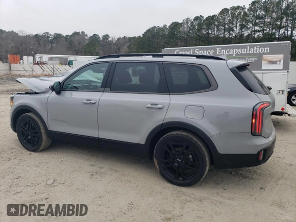 2024 Kia Telluride EX X-Line z VIN 5XYP3DGC0RG557043, wystawiony jako Copart lot #48745215 z przebiegiem 8 768 mil mil oraz Szkoda całkowita • Salvage title. Historia ofert i sprzedaży dostępna na DreamBid. Obrazek 2.