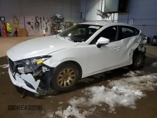 2017 Mazda 3 Touring with VIN JM1BN1V73H1112450, listed as a Copart auction lot 44717075 with 199,260 mi miles and Non Repairable. Bid and sale history available at DreamBid. Image 1.