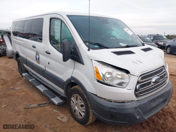 2016 Ford Transit Wagon XL with VIN 1FBZX2ZM7GKA63765, listed as a IAAI auction lot 41088066 with 103,803 mi miles. Bid and sale history available at carsss.com. Image 1.