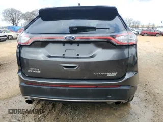 2016 Ford Edge Titanium with VIN 2FMPK3K91GBB13675, listed as a Copart auction lot 44198475 with 129,236 mi miles and Salvage Title. Bid and sale history available at carsss.com. Image 6.