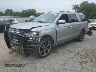 2020 Ford Expedition Max Limited z VIN 1FMJK2AT5LEA09492, wystawiony jako Copart lot #55602655 z przebiegiem 104 775 mil mil oraz Szkoda całkowita • Salvage title. Historia ofert i sprzedaży dostępna na DreamBid. Obrazek 1.