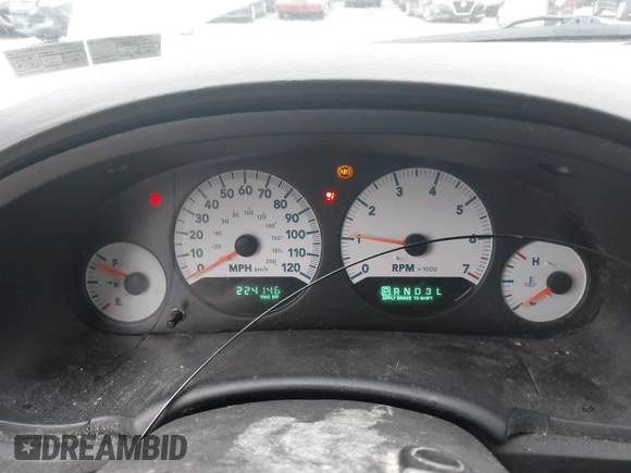 2005 Dodge Caravan SXT с VIN 2D8GP44L65R428854, выставлен на аукционе IAAI как лот 42597773 с пробегом 224 146 миль миль и . История ставок и продаж доступна на DreamBid. Изображение 7.