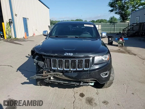 2016 Jeep Grand Cherokee Limited with VIN 1C4RJFBG4GC328600, listed as a Copart auction lot 60783885 with 126,645 mi miles and Salvage title. Bid and sale history available at DreamBid. Image 15.