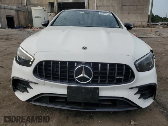 2021 Mercedes-Benz E-Class AMG E 53 with VIN W1KZF6BBXMA888592, listed as a Copart auction lot 67718514 with 29,839 mi miles and Salvage Title. Bid and sale history available at carsss.com. Image 5.