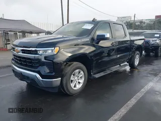 2023 Chevrolet Silverado 1500 LT with VIN 3GCPACEKXPG111121, listed as a IAAI auction lot 41170251 with Not Provided miles and . Bid and sale history available at DreamBid. Image 2.