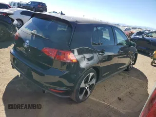 2015 Volkswagen Golf GTI SE with VIN 3VW4T7AU4FM065603, listed as a Copart auction lot 72845514 with 75,922 mi miles and Salvage Title. Bid and sale history available at carsss.com. Image 3.
