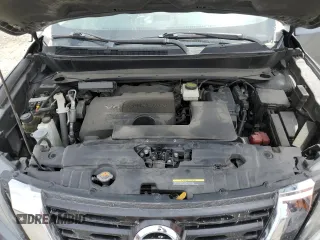 2020 Nissan Pathfinder S z VIN 5N1DR2AN4LC592594, wystawiony jako Copart lot #52460125 z przebiegiem 86 655 mil mil oraz Szkoda całkowita • Salvage title. Historia ofert i sprzedaży dostępna na DreamBid. Obrazek 14.
