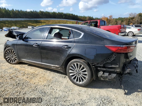 2017 Kia Cadenza Premium with VIN KNALC4J12H5089200, listed as a Copart auction lot 78599884 with 108,615 mi miles and Salvage Title. Bid and sale history available at carsss.com. Image 2.