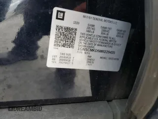 2021 Chevrolet Tahoe LS z VIN 1GNSCMKD5MR229435, wystawiony jako Copart lot #81240864 z przebiegiem 103 660 mil mil oraz Nie do naprawy • Non repairable. Historia ofert i sprzedaży dostępna na DreamBid. Obrazek 16.