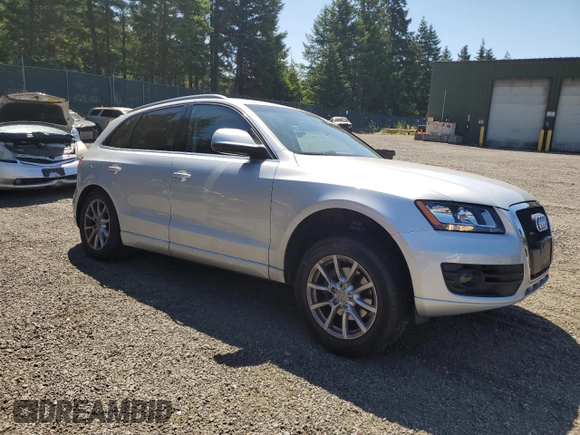 2011 Audi Q5 Premium with VIN WA1CFAFPXBA010760, listed as a Copart auction lot 64846295 with 49,595 mi miles and Salvage title. Bid and sale history available at DreamBid. Image 4.