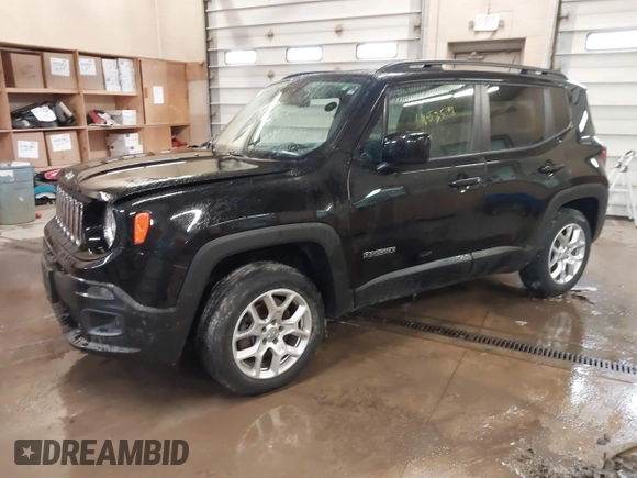 2015 Jeep Renegade Latitude with VIN ZACCJBBT0FPB52572, listed as a IAAI auction lot 41835191 with 69,030 mi miles and . Bid and sale history available at DreamBid. Image 17.