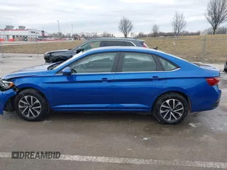2023 Volkswagen Jetta S with VIN 3VW5M7BU0PM027528, listed as a IAAI auction lot 41526397 with 10,632 mi miles and . Bid and sale history available at DreamBid. Image 14.