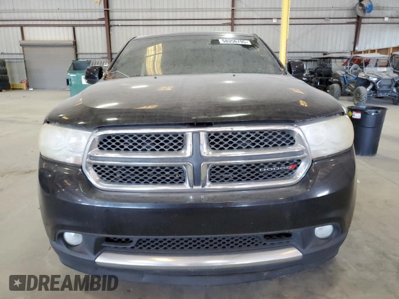 2013 Dodge Durango Crew with VIN 1C4RDHDG5DC617402, listed as a Copart auction lot 58056795 with 180,990 mi miles and Salvage title. Bid and sale history available at DreamBid. Image 5.