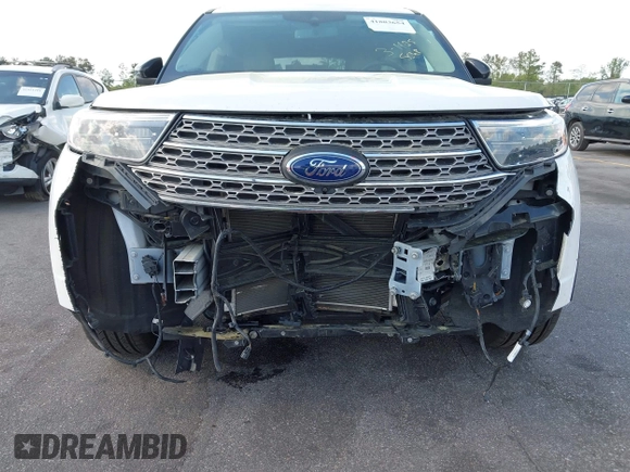 2023 Ford Explorer Limited with VIN 1FMSK7FH8PGB28394, listed as a IAAI auction lot 41883654 with 61,998 mi miles. Bid and sale history available at carsss.com. Image 6.